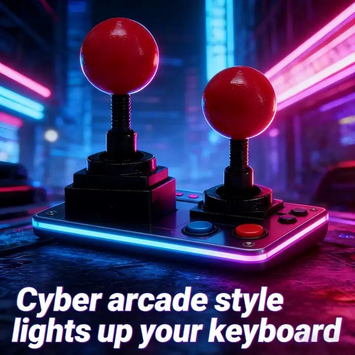 Nouveau Capuchons de touches Artisan pour clavier mécanique contrôle de jeu rocker personnalité mignonne rétro accessoire de jeu pour clavier