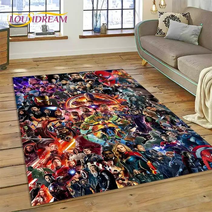 Tapis de dessin animé 3D S-Spider-Man