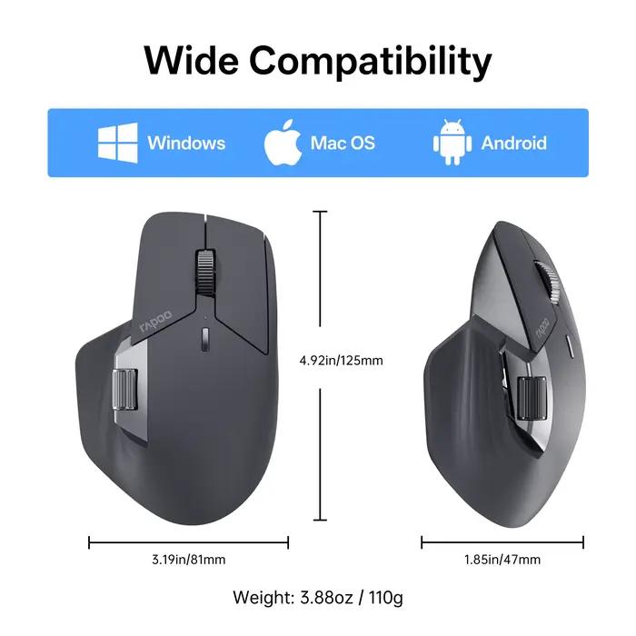 Rapoo – souris sans fil MT760PRO