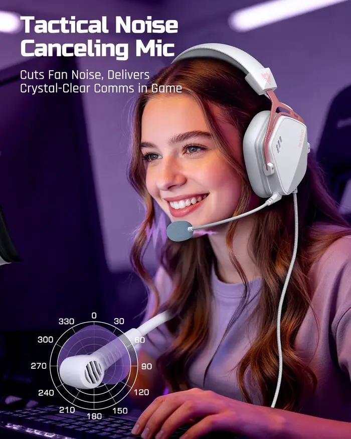 Casque de jeu NUBWO HG03 avec son surround 7.1