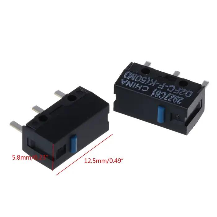 Micro-interrupteur de souris Original D2FC-F-K (50M de clics)