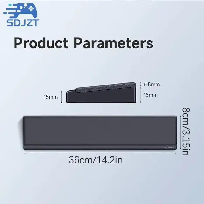 Support ergonomique en mousse à mémoire de forme souple pour clavier