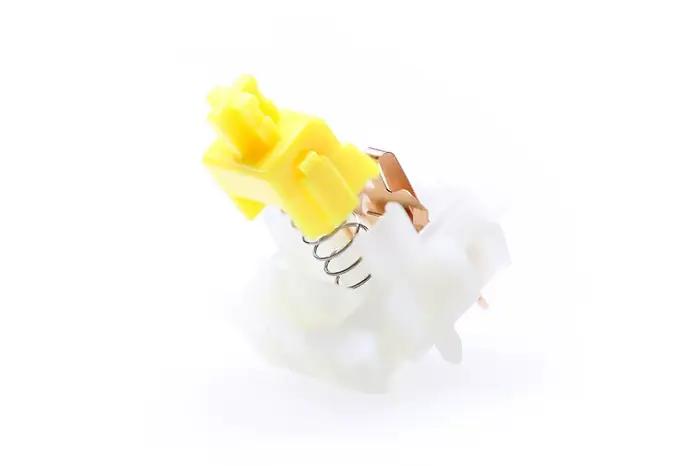 Gateron Milky Pro commutateur 5pin RGB linéaire Tactile jaune rouge