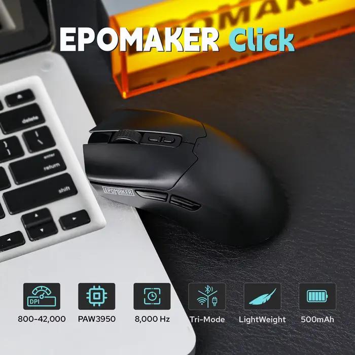 EPOMAKER Click Gaming Mouse sans fil 2