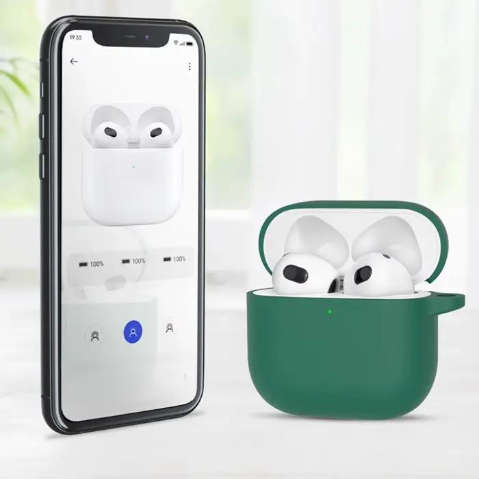 Étui Airpods 4, housse de protection en Silicone souple pour écouteurs Apple Airpods4