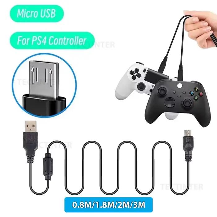 Câble de données USB pour manette de jeu PS4