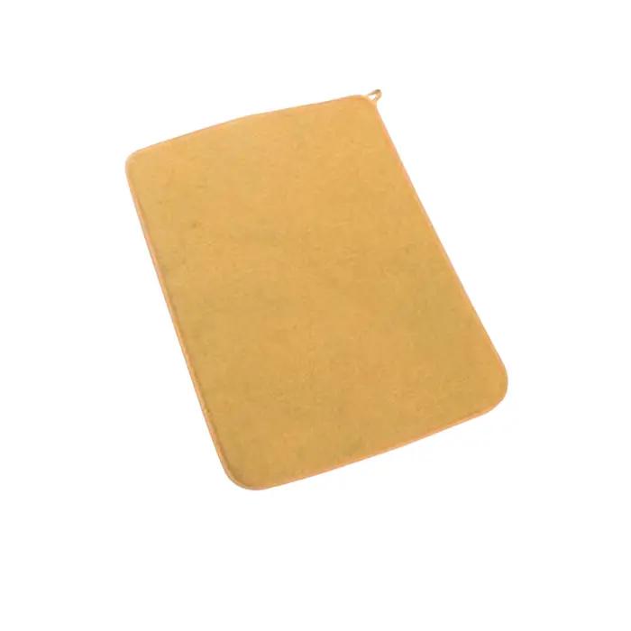 Tapis de vaccage de la Vaisselle en Microcarence Absorbant, Polymères de Comptoir de Cuisine, Serviette à vaccage Rapide, Réutilisable, Degré de Chaleur, 40x30cm