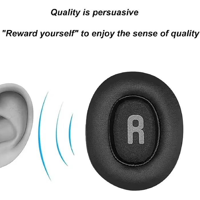 1 paire d'oreillettes durables pour écouteurs