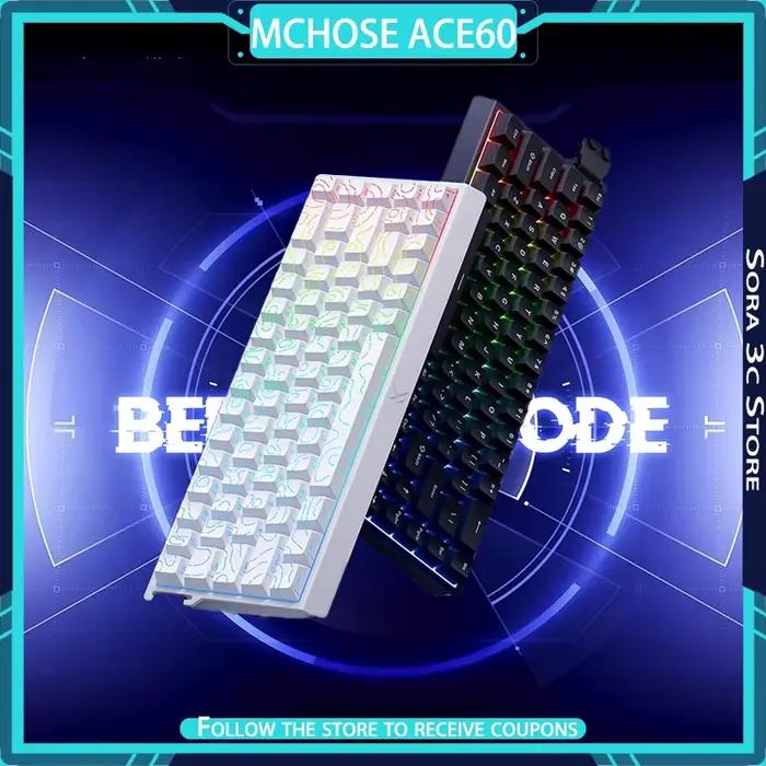 MCHOSE ACE60 Pro clavier mécanique à axe magnétique puce de qualité Esports capteur Hall