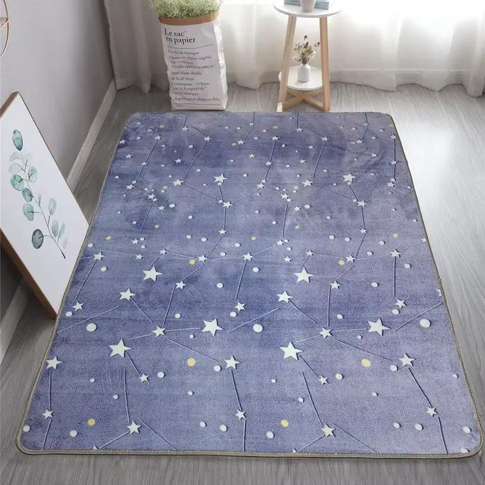 Tapis de zone uniques qui brillent dans la nuit