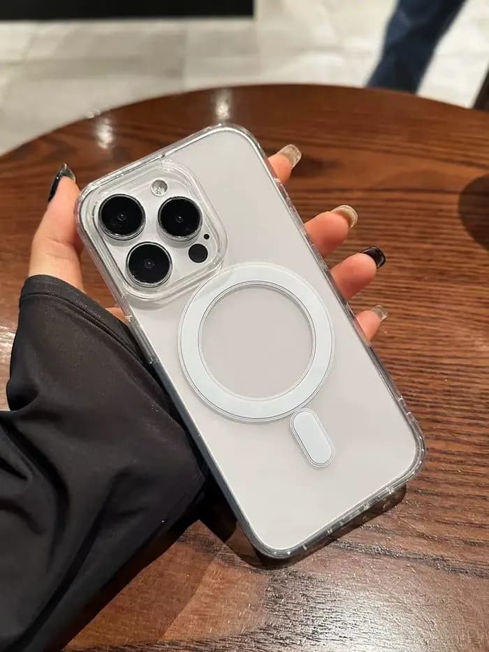 Étui magnétique Transparent Original pour Magsafe