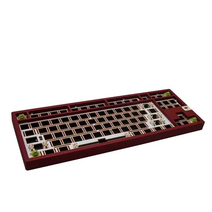 Kit de clavier mécanique MXRSKEY SCC80 entièrement en aluminium 80% TKL
