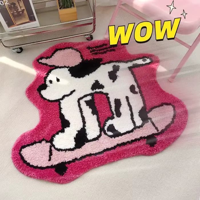 Tapis créatif de dessin animé