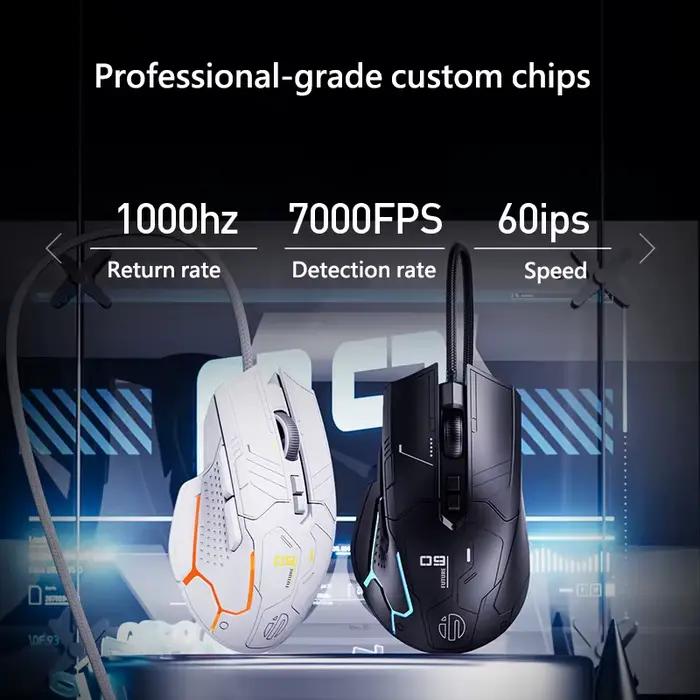 Souris de jeu filaire Inphic PG9