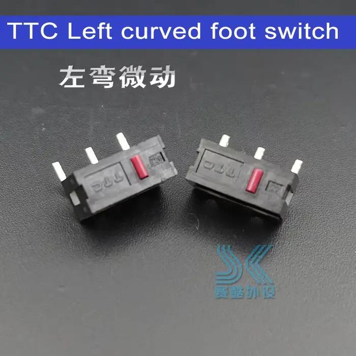 Micro interrupteur de souris gauche et droite incurvé