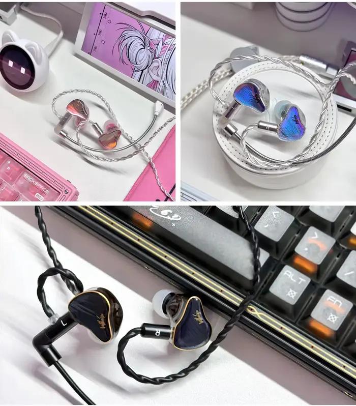 Écouteurs WLMOUSE HUAN IEM 1DD + 8BA