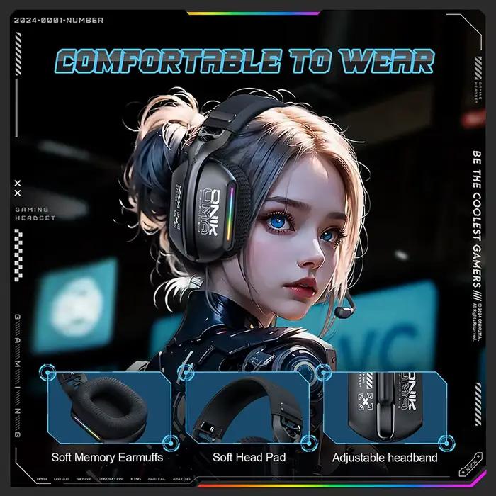 Casque de jeu sans fil : 2