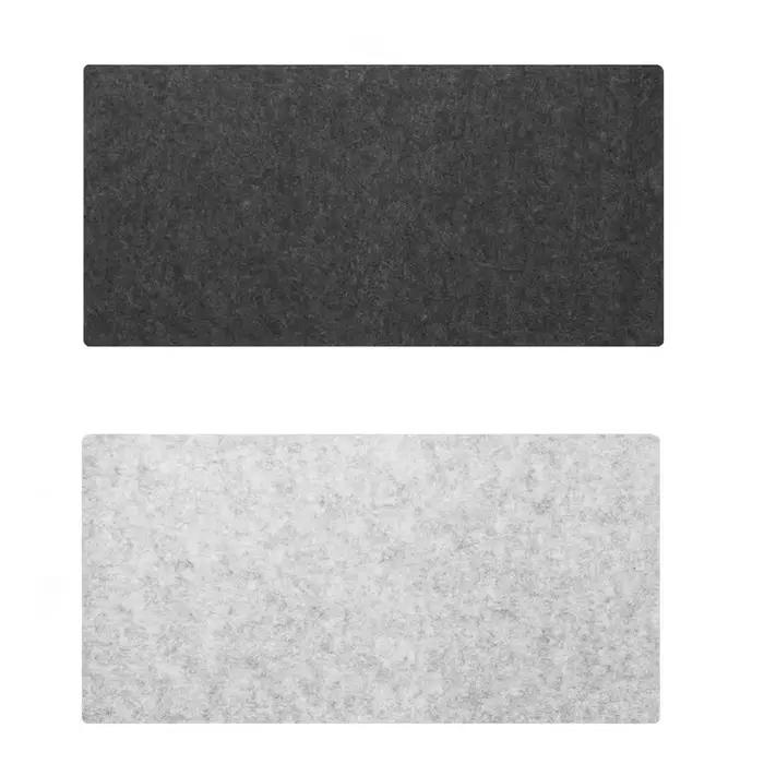 Tapis de souris en feutre de laine de grande taille