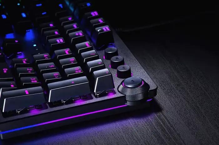 Razer Huntsman Elite clavier de jeu commutateurs optiquesChroma RGB repose-poignet magnétique action rapide PC de jeu