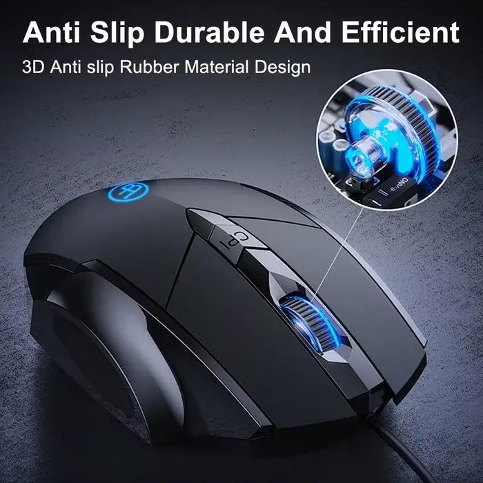 Souris filaire ergonomique