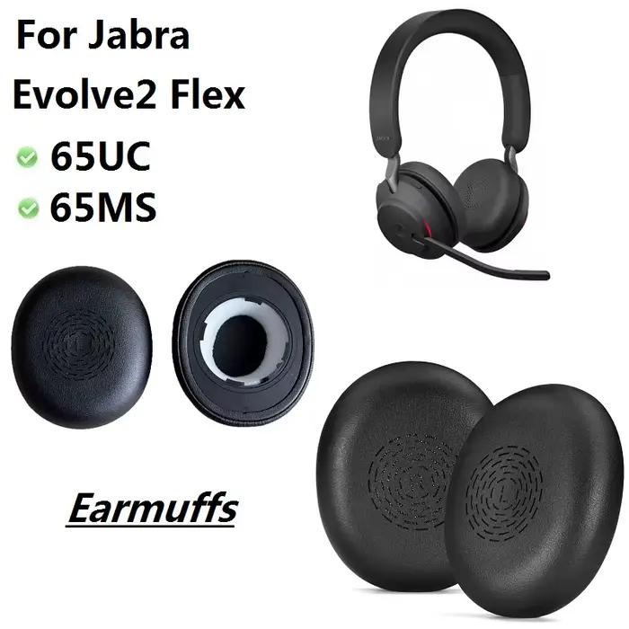 Coussinets d'oreille pour Jabra Evolve2 65 Flex MS/UC