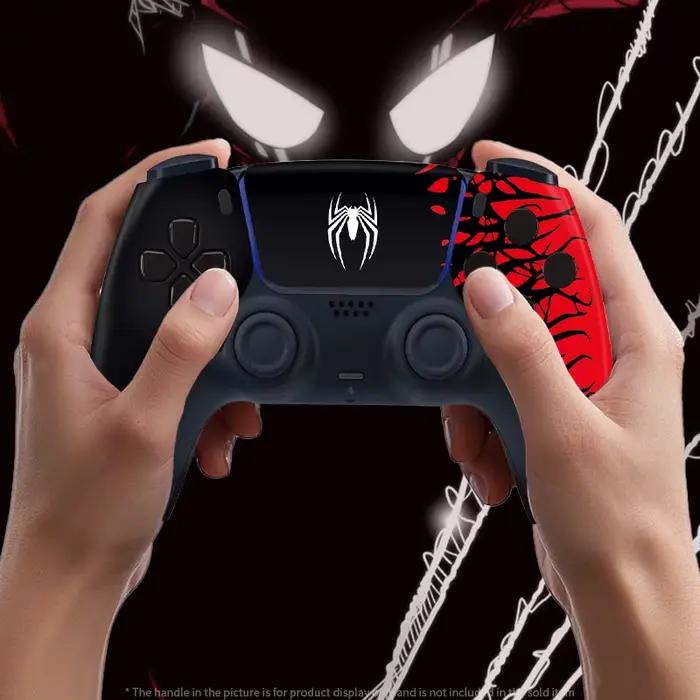 Araignée limitée pour PS5 Contrôleur Shell TouchSub Gamepad Cover Remplacement Plaques Avant Arrière Poignée Cas pour BDM-010/020/030
