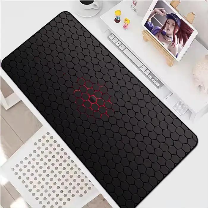 Nid d'abeille tapis de souris de jeu Mausepad Gamer armoire Pc accessoires clavier