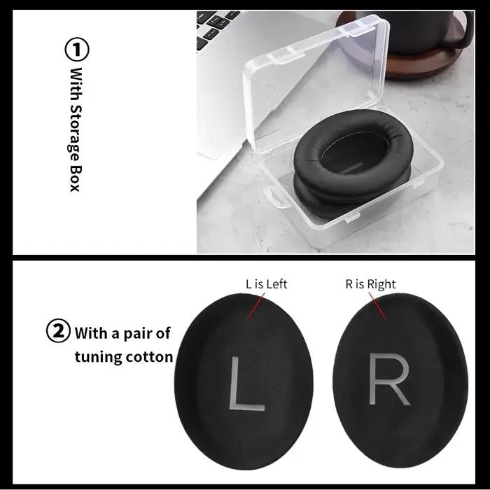Coussinets d'oreille pour casque Bose QC45