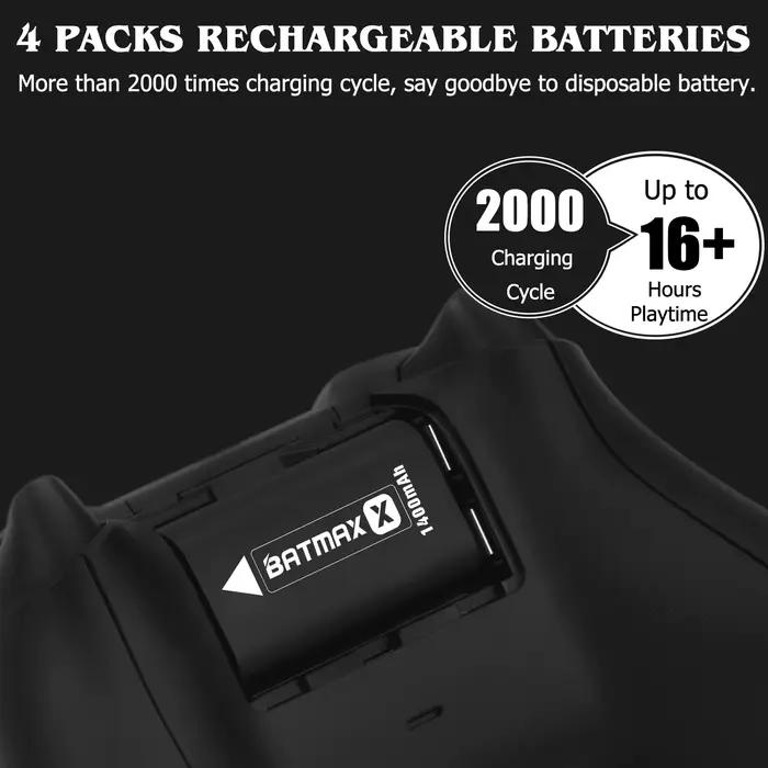 Batteries Batmax pour Xbox série X/S