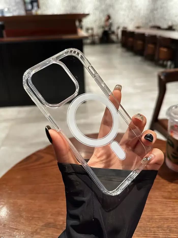Étui magnétique Transparent Original pour Magsafe