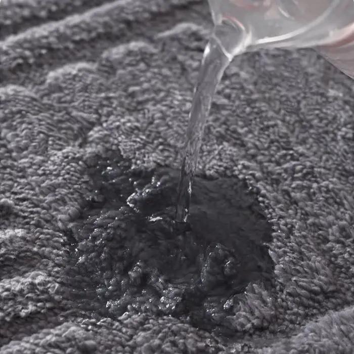 Tapis de sol absorbant Simple pour salle de bain, tapis de toilette à rayures épaisses, salle de douche, tapis de pied antidérapant, tapis d'entrée résistant à la saleté