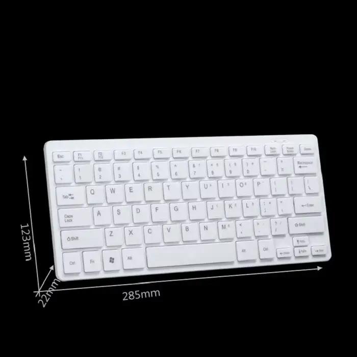 Clavier filaire 78 touches silencieux et portable pour ordinateur portable tablette et déplacement professionnel occassions spéciales