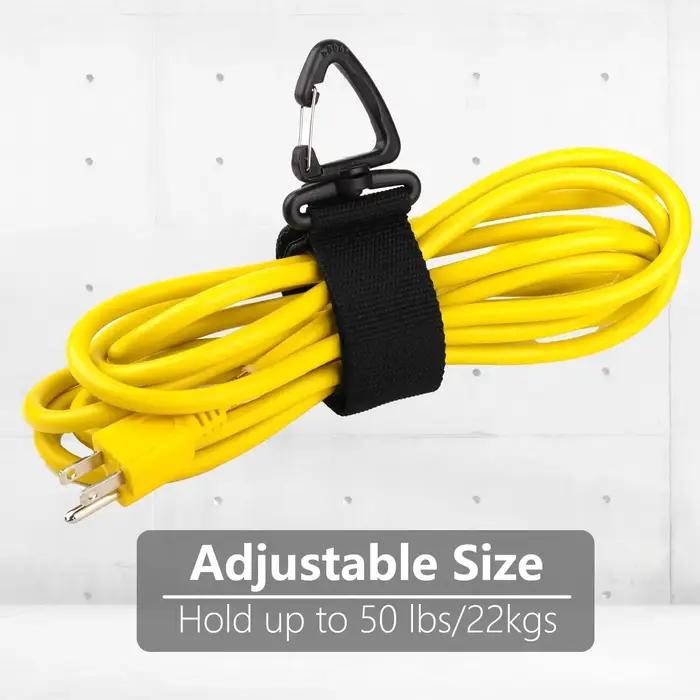 Support organisateur de câbles avec boucle rotative