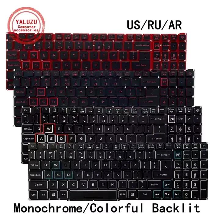 US/RU/AR nouveau clavier d'ordinateur portable pour ACER AN515-54 AN515-55 AN515-43 AN517-51 AN715-51 N18C3 N18C4 N18I2 N18I3 N20C3 PT515-54