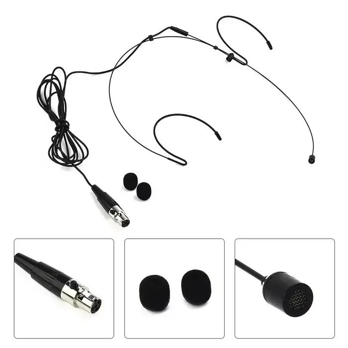 Double crochet d'oreille casque micro