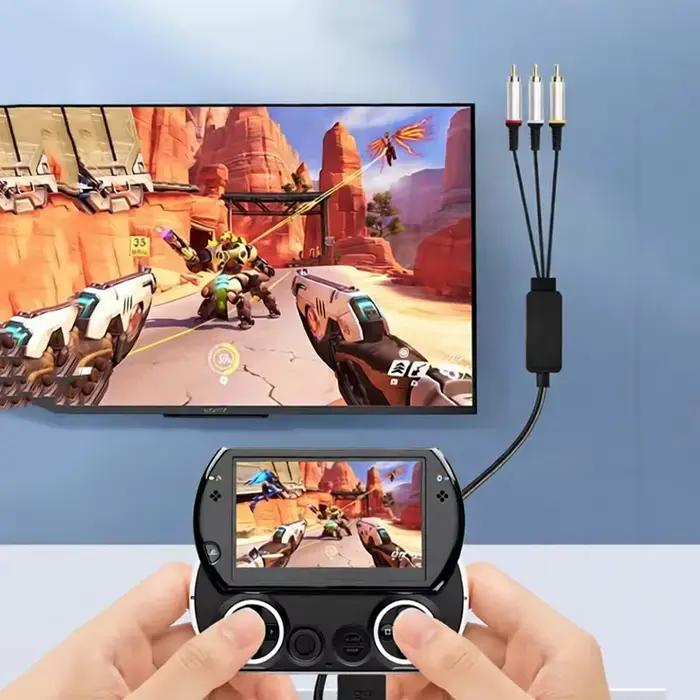 Câble AV pour console de jeu PSP GO