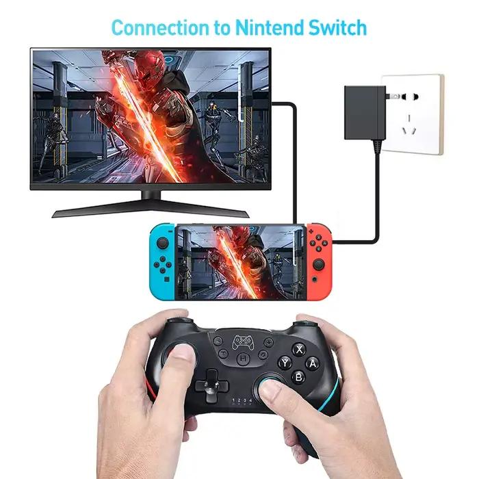 Sans fil Bluetooth pour Nintendo Switch et OLED Lite contrôleur PC manette de jeu contrôle ordinateur jeu Pad Mando commande jeu