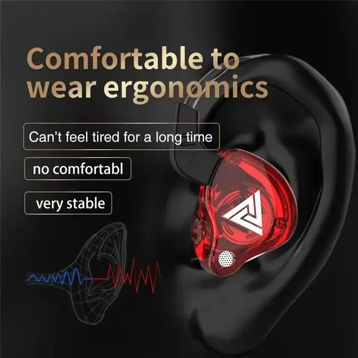 VIKEFON QKZ AK6 – écouteurs intra-auriculaires avec 6 unités de sonorisation dynamiques