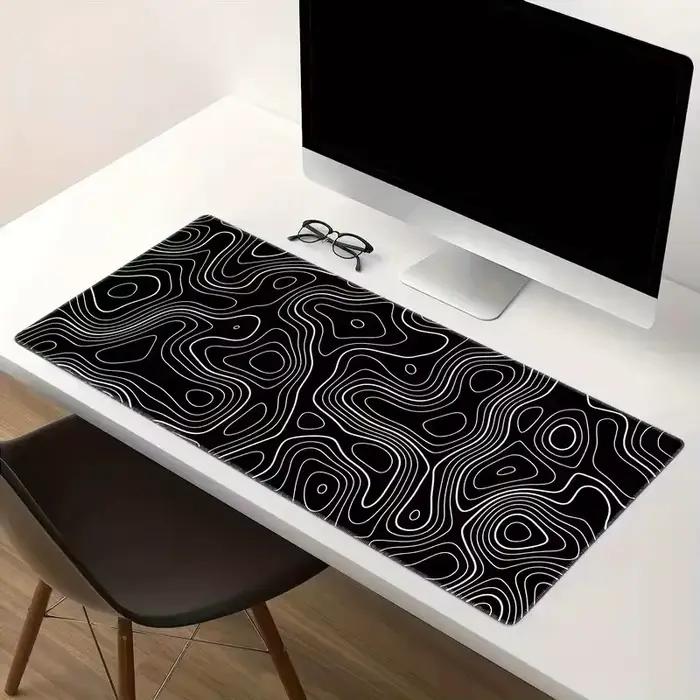 Tapis de souris extra large pour joueurs professionnels – Conception de bordure cousue