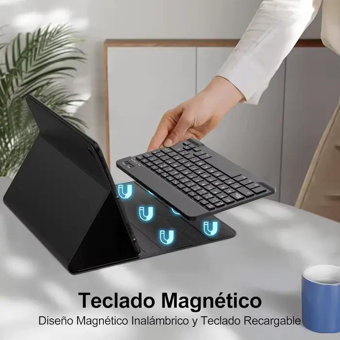 Pour iPad 5e 6e génération 9.7 pouces étui avec clavier