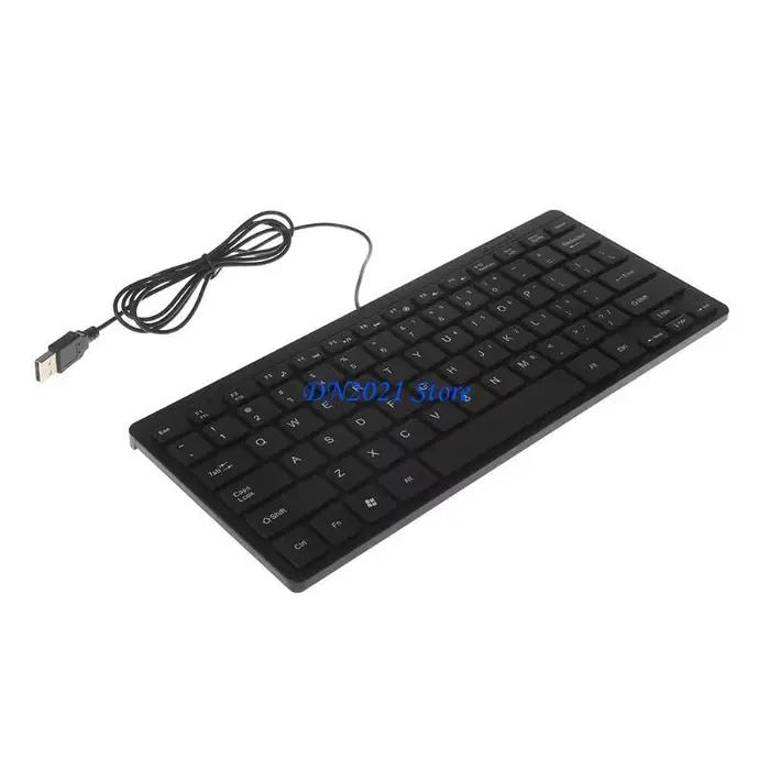 F3KE 104 touches clavier Ultra-mince câble USB Mini