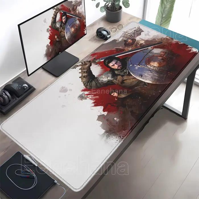 Tapis de Souris Crimson Desert Hot Game Design Anime Pour Joueurs Passionnés Utilisation Bureau Style Unique Occasionnels Spéciales
