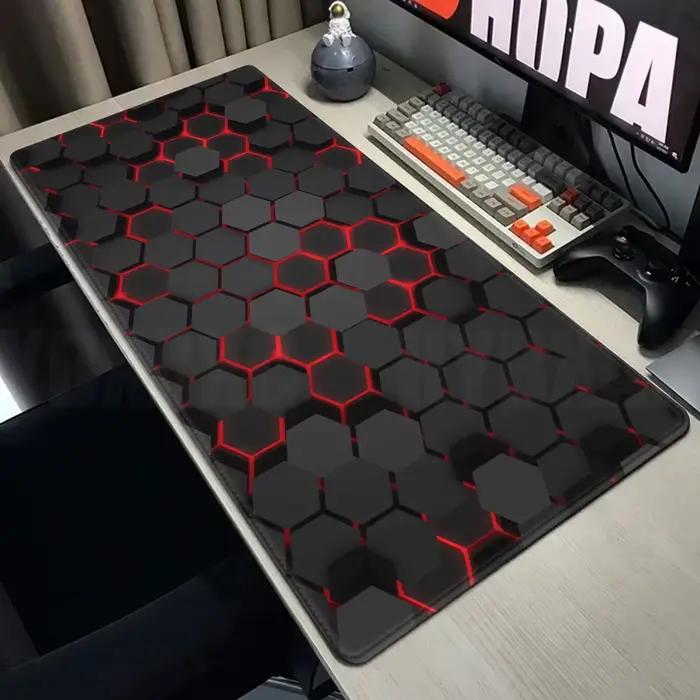 120x60 cm géométrique grand tapis de souris XXL ordinateur