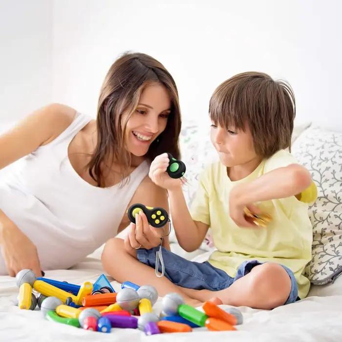 Nouveau coussin de contrôleur Fidget de qualité supérieure avec 8 fonctions