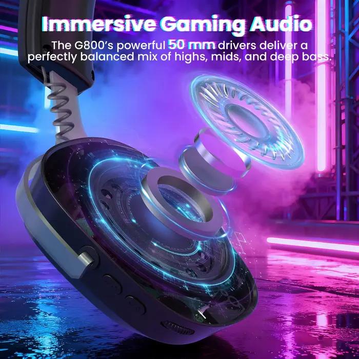 Casque de jeu sans fil ATTACK SHARK G800