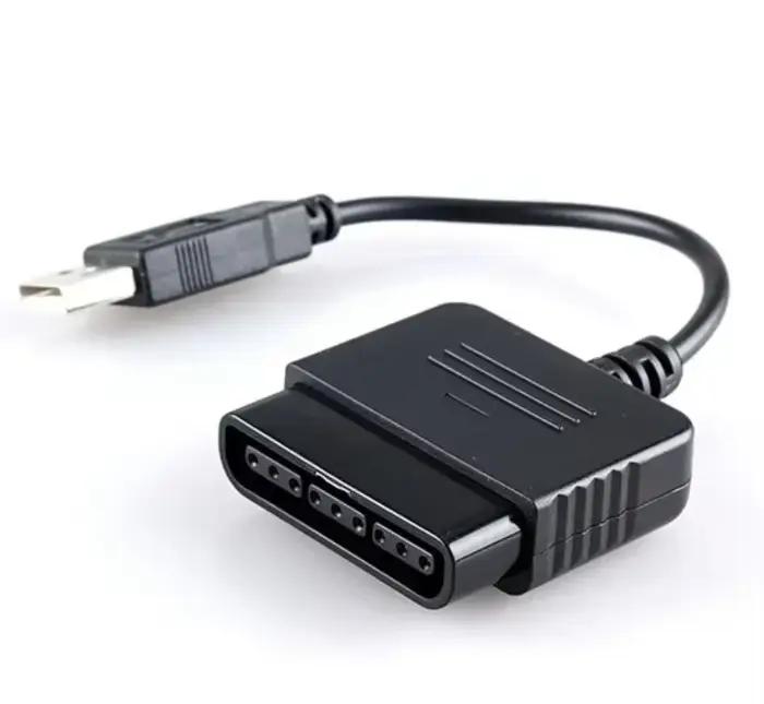 Câble convertisseur adaptateur USB pour contrôleur de jeu pour PS2 vers PS3 PC accessoires de jeu vidéo