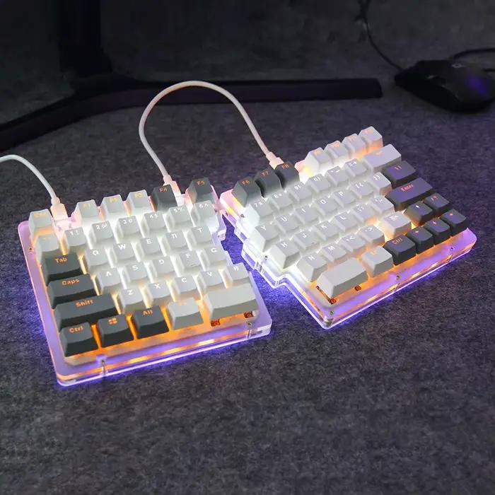 Clavier mécanique filaire DEBROGLIE DB78-3C rétroéclairé par LED