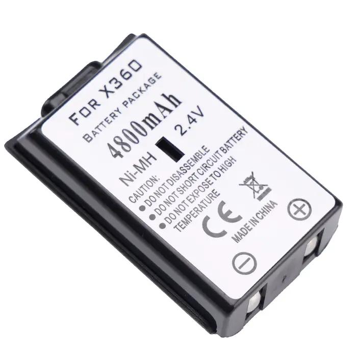 Batterie Rechargeable 4800mAh pour contrôleur sans fil Xbox 360