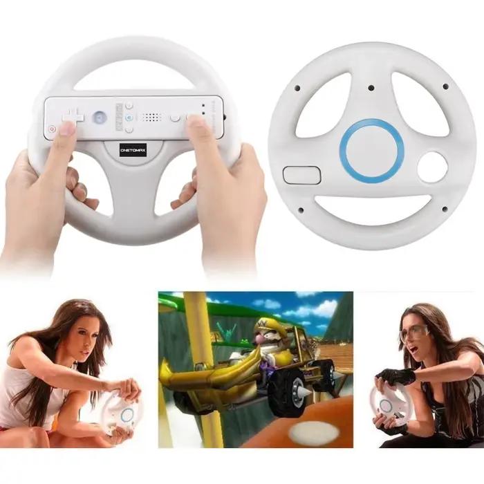 Nouveau volant de jeux de course pour contrôleur de jeu à distance Nintend Wii