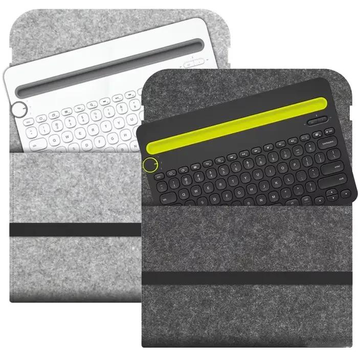 Sac de rangement pour clavier sans fil en feutre